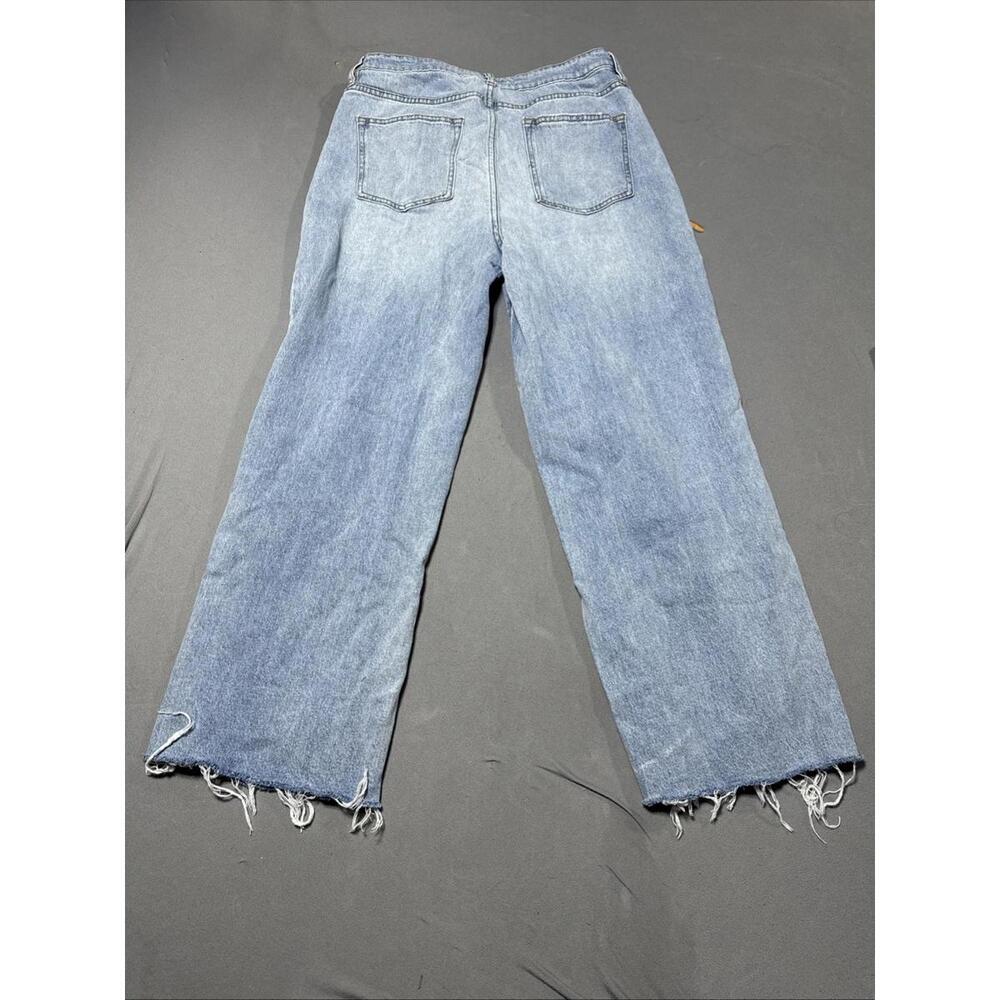 Oliver Logan Aberdeen Jeans Womens Size 32 Light Wash Wide Leg Stretch - Picture 8 of 8